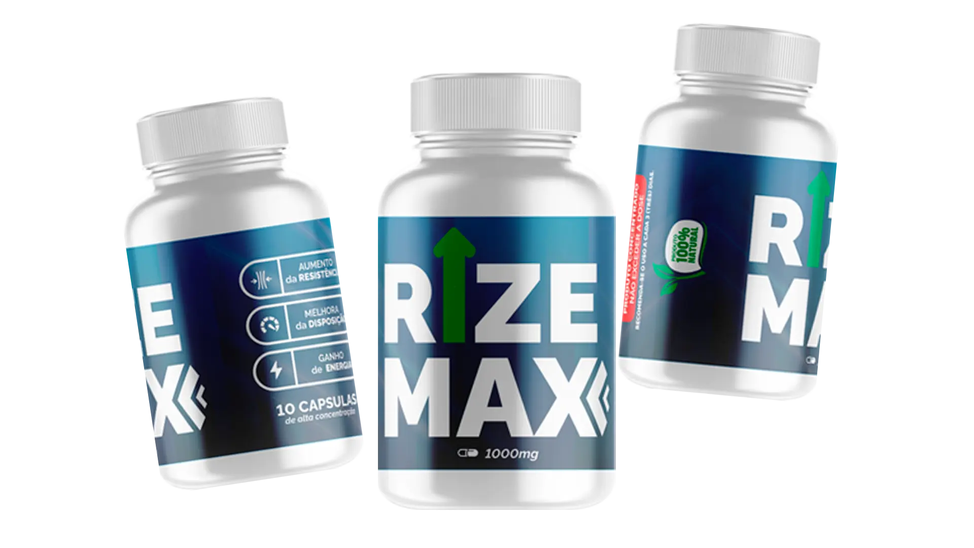 Frascos Power Max Caps